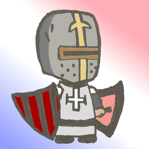 F-Warrior. MOBA Offline logo