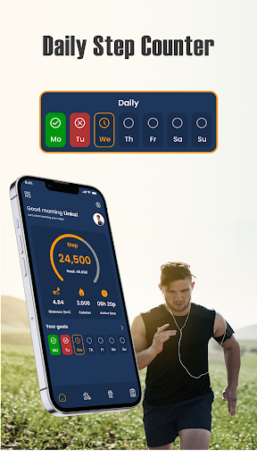 Step Counter with Pedometer