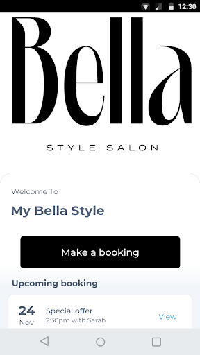 Android application My Bella Style screenshort