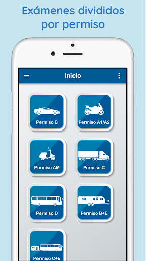 Android application Test autoescuela 2024 screenshort