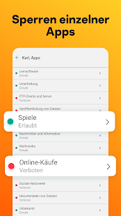 Kaspersky SafeKids mit GPS Screenshot