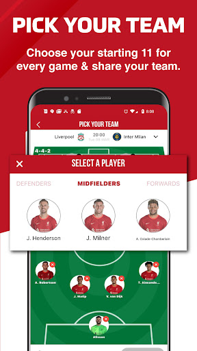 The Kop - Live Scores & News Screen 2