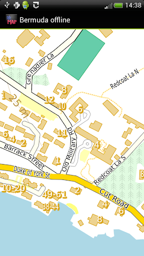 Bermuda offline map Screenshot 3 - AppWisp.com