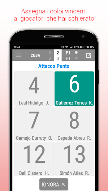 Captura 7 Essential Stats Volleyball android