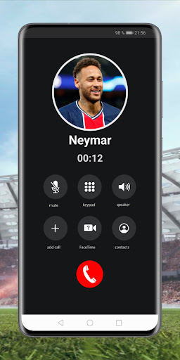 Neymar Jr Video Call Screenshot 4 - AppWisp.com