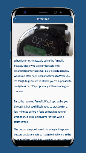 Amazfit Stratos Guide