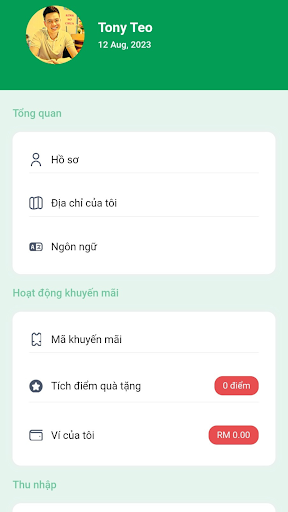 Android application VinaMart screenshort