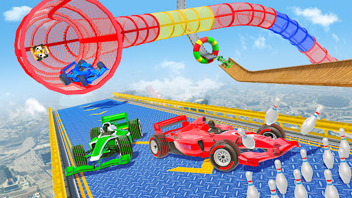 GT Car Stunts Formula Car Game Screen 3