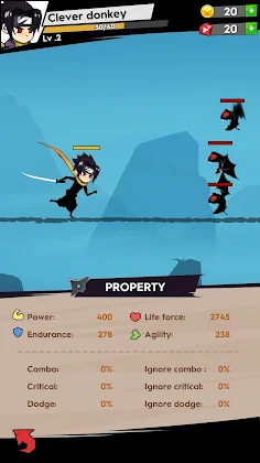 Ninja Legends:Path of Stealth - Screenshot 1