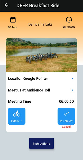DRER Delhi RoyalEnfield Riders Screen 3