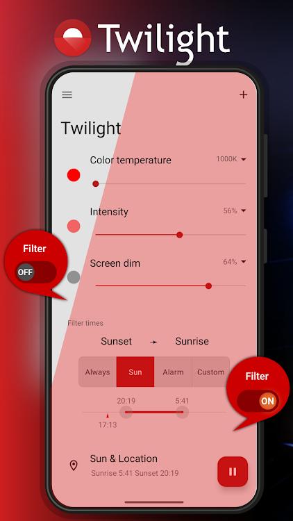 Twilight: Blue light filter - New - (Android)