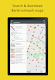screenshot of BVG Fahrinfo: Route planner