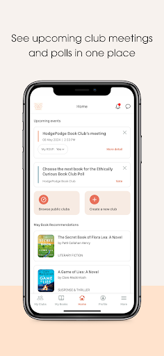 Bookclubs: Book Club Organizer Screen 3