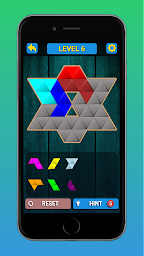 Triangle Block Puzzle  -  Tangram Puzzle Game Free