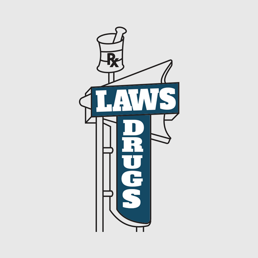 Laws Drug Store logo