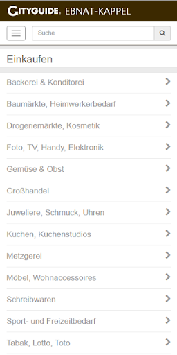 Cityguide Ebnat-Kappel Screen 3