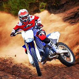 Motocross Dirt Bike Games белгішесінің суреті