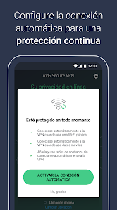 Screenshot 4 AVG VPN Segura y Seguridad android