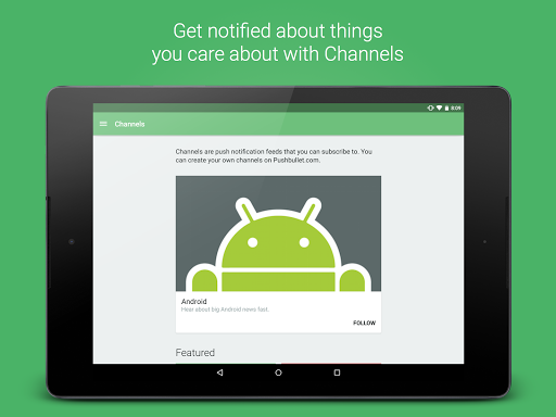 Pushbullet: SMS on PC and more - Productivity - apps
