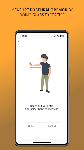 Steady Hands - tremor meter Screen 2