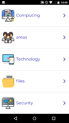Android application Computer and Computing Course screenshort