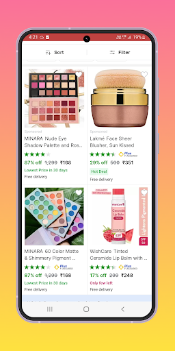 Makeup Online Shopping App
