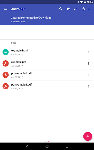 AndroPDF editor for PDF files