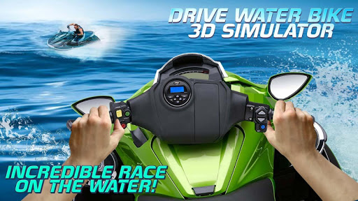 Drive Water Bike 3D Simulator Screen 2