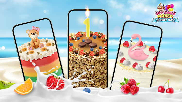 Cake DIY Maker: Birthday Party - 0.0.13 - (Android)