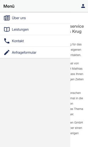 Android application Aktiv-Pflegeservice screenshort