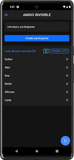 Android application Amisi screenshort