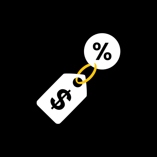 Preço com taxa logo