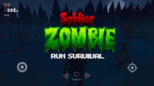 Soldier Zombie Run Survival
