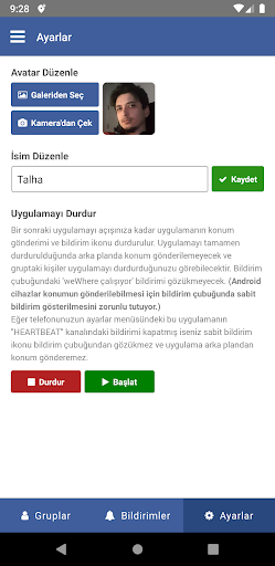 weWhere - Aile Konum Takibi