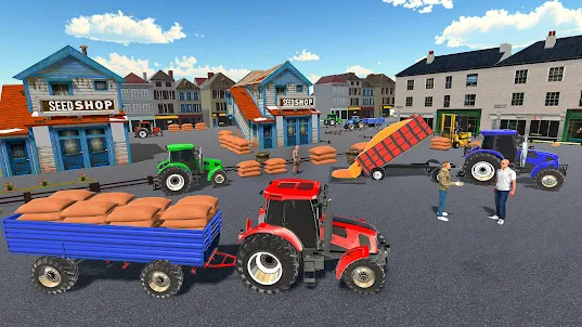 Tractor Driving Simulator Game