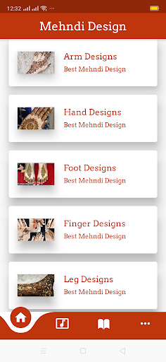 Android application Mehndi Design screenshort