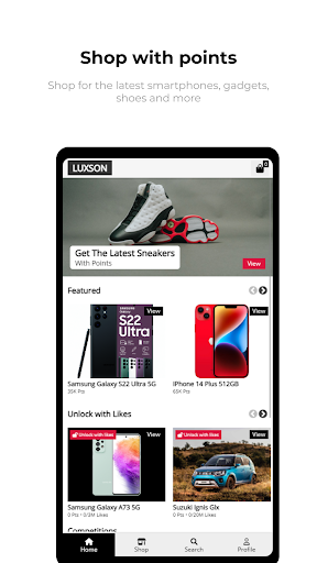 Android application Luxson Lite screenshort