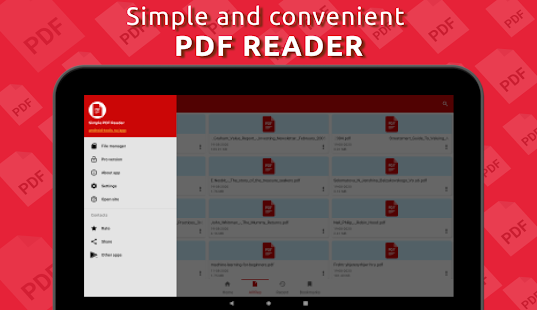 Simple PDF Reader 1.0.58 screenshots 17