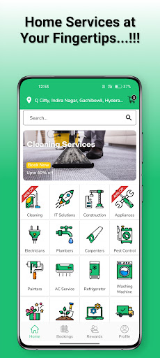 Knockman - Home Services Screenshot 1 - AppWisp.com