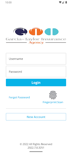 Android application Garcia-Taylor Insurance screenshort