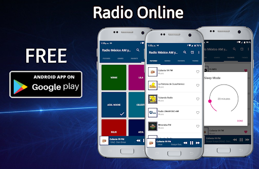Radio Mexico AM FM Online Screen 3