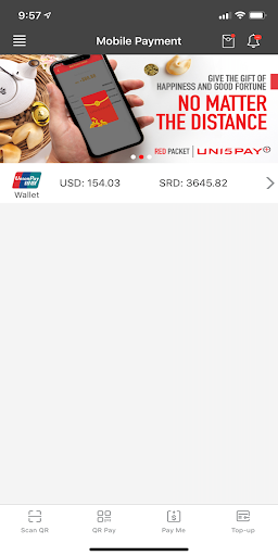 Android application Uni5Pay+ screenshort