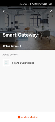 SmartHome4U Screen 2