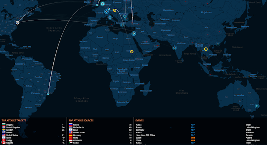 Live Cyber Threat Map