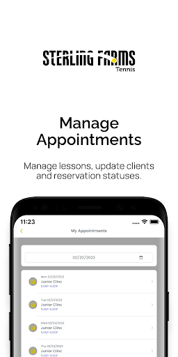 Android application Sterling Farms Tennis Club screenshort