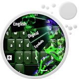Green Skull Keyboard icon