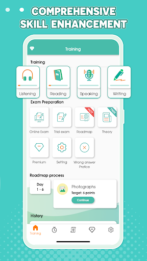 Screenshot of Migii Prep – TOEIC® L&R Test