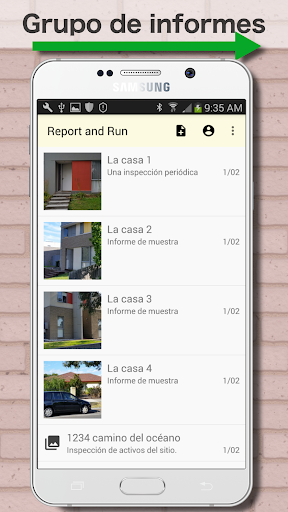 Vista previa de la aplicación