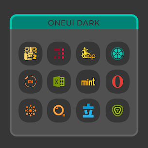 OneUI Dark- Icon Pack [Patched] 4