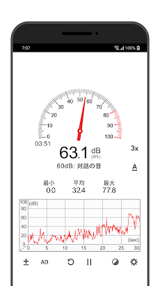 騒音測定器 (Sound Meter)のおすすめ画像4